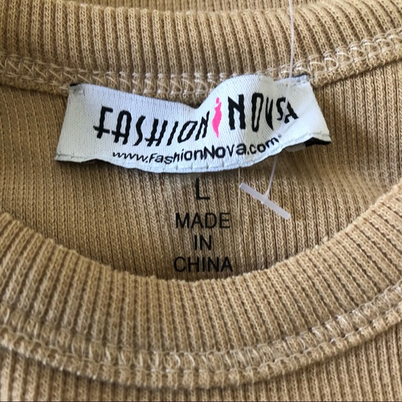 NWT Tan Fashion Nova Dress - Picture 2 of 3